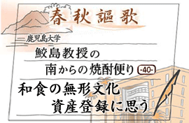 第40回　和食の無形文化資産登録に思う