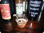 「赤霧島」をつかったMadeira Cocktail