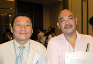 レストラン経営　野村さん（右)と同僚の方